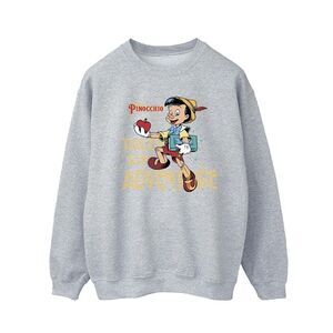 Pinocchio Mens Tales Of Adventure Sweatshirt / Sport Grey